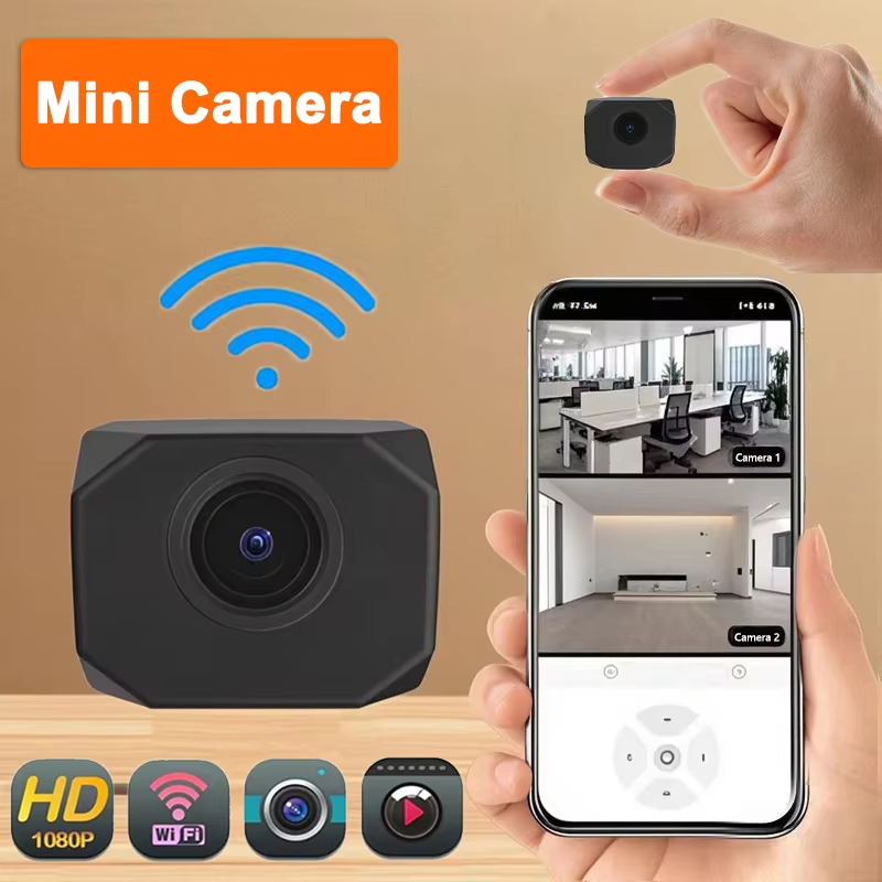 Smart Home Video - 4K HD WiFi-Überwachungskamera für Zuhause, Mini-Smart-IP-Überwachung