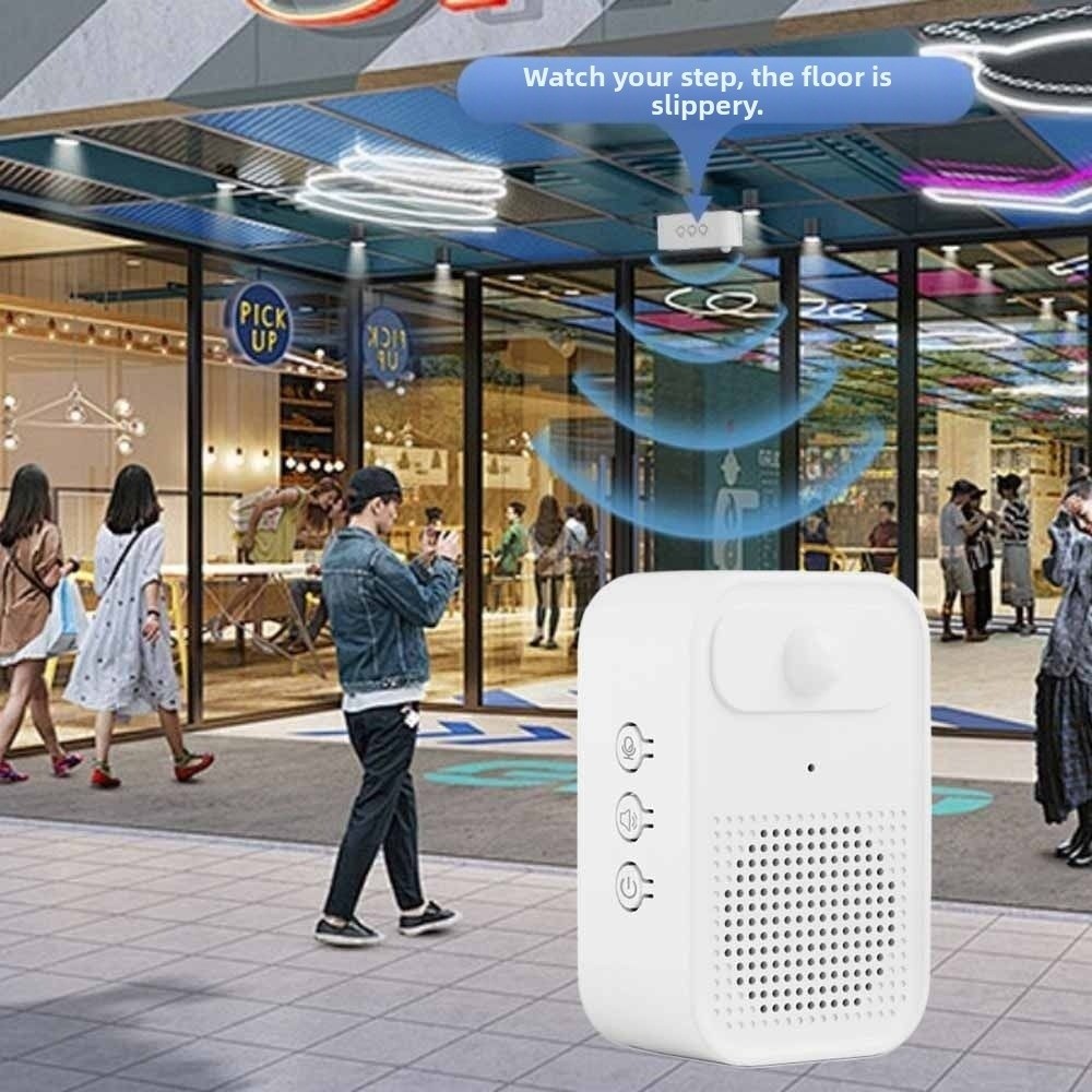Wireless Door Sensor - Infrarot Sensor Willkommen Türklingel Aufnahme Funktion
