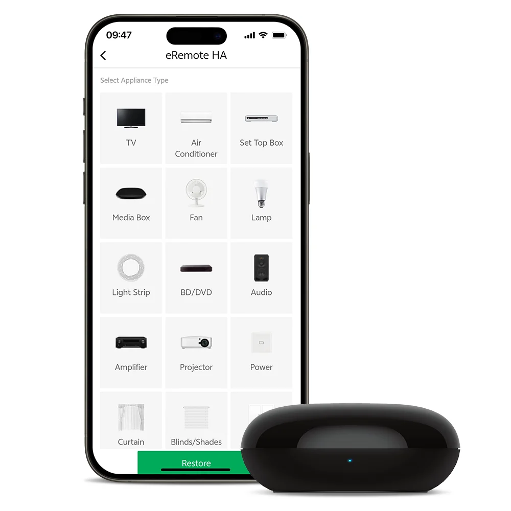 Universal Remote Smart Home - LinknLink eRemote IR-Blaster für TV, Klimaanlage,