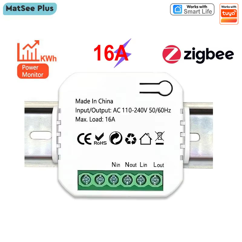 Smart Home Plus - Tuya Smart ZigBee Stromzähler KWh Timer