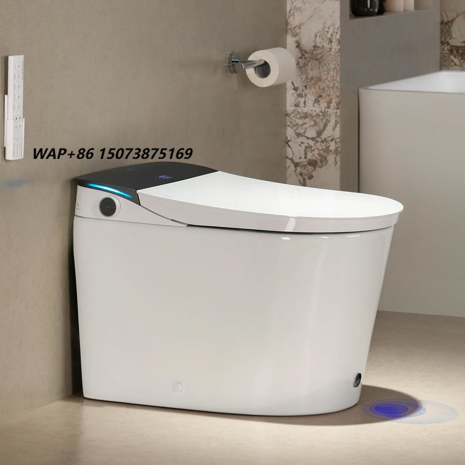 Temperature Sensor - Intelligente Toilette 1000g MaP-Spülung Vollflächiger Sitzsensor