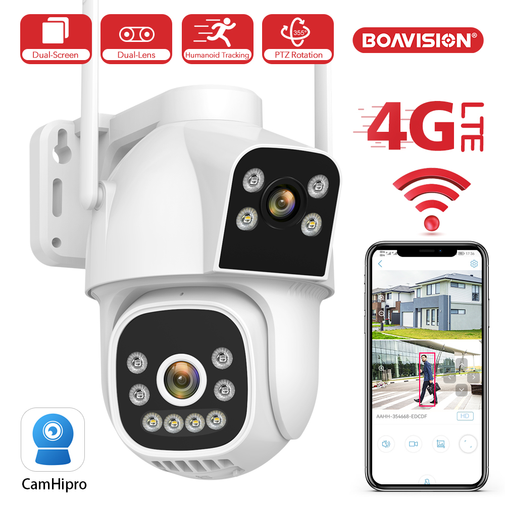 Smart Home Camera Ezviz - 4MP 4G Wifi Überwachungskamera AI Auto