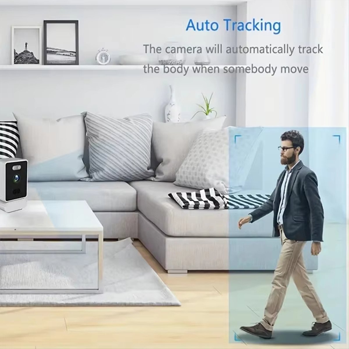 Smart Home Video - A73T HD IP-Kamera Drahtlose Außenüberwachung Sicherheitsschutz