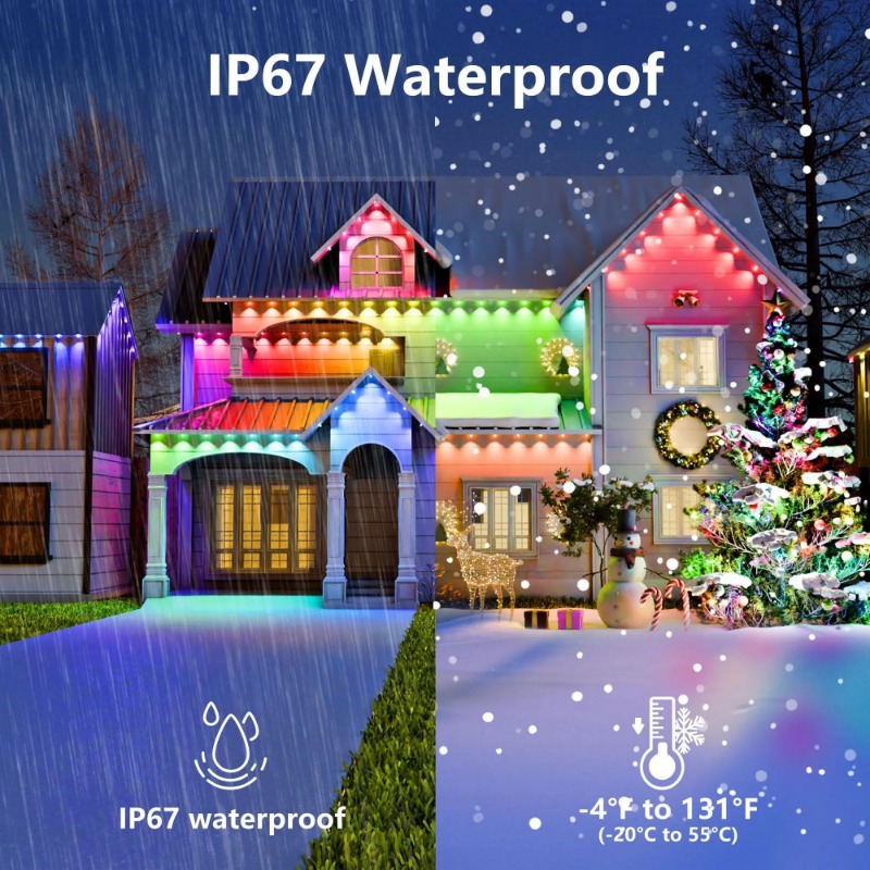 150FT 90LED Smart RGBIC Perman – Smart Home Yellow Bewertung und Preis