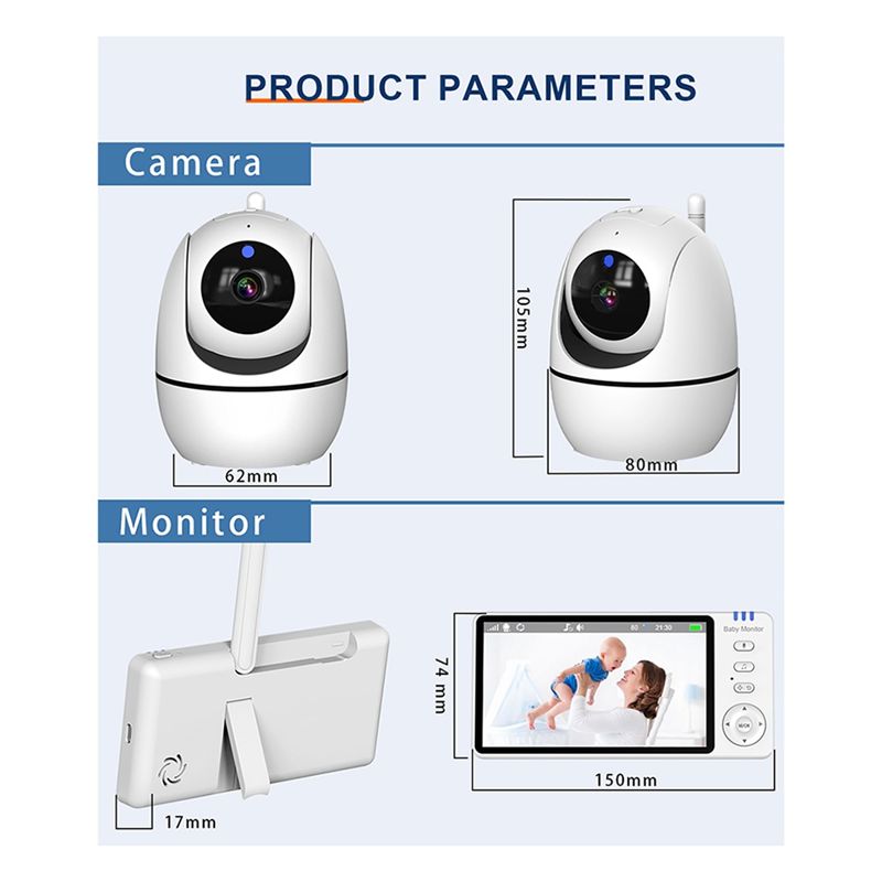 ABUL-Video Babyphone 2.4G 355  – Smart Home Video Bewertung und Preis