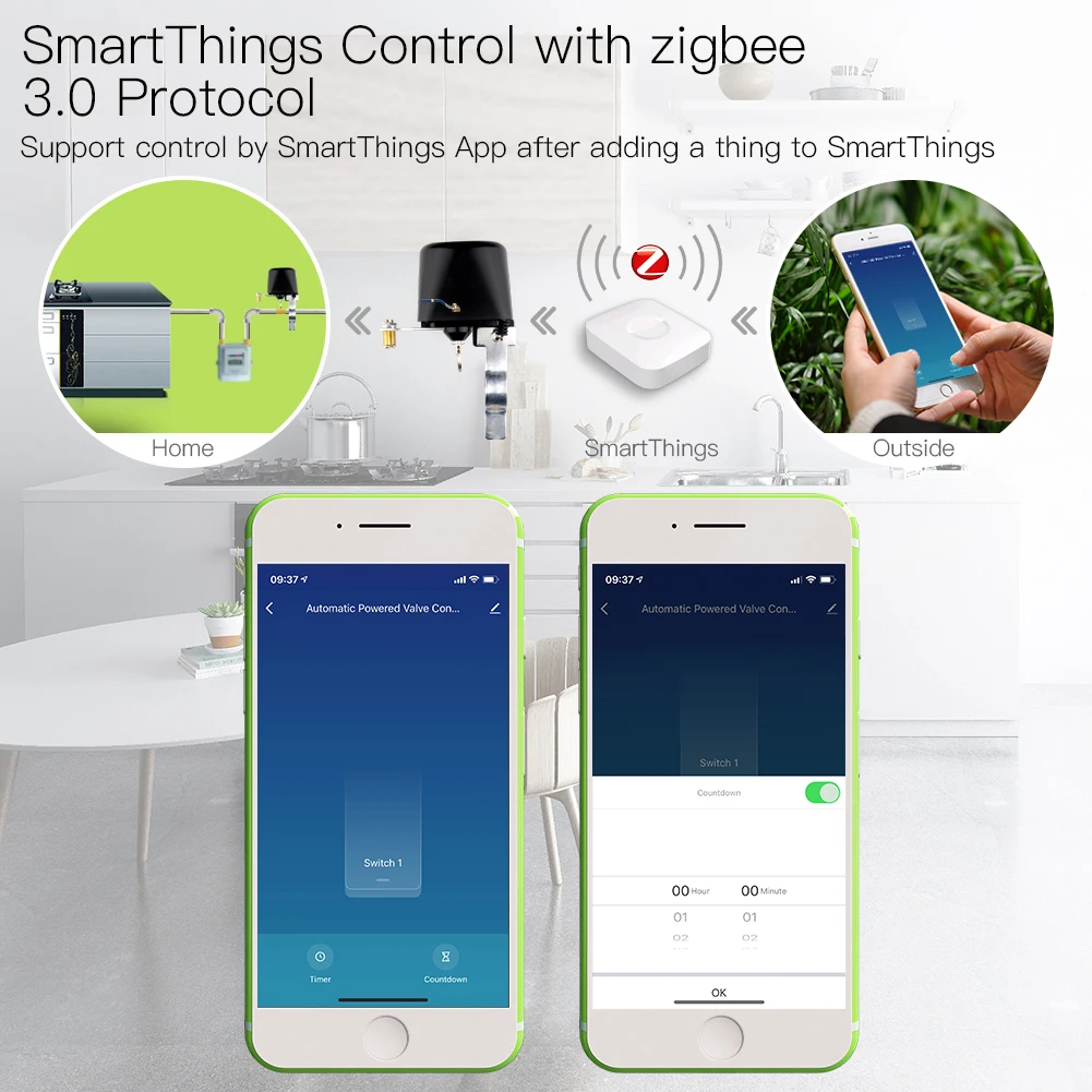 MOES ZigBee 3.0 Smart Gas Wass – Smart Home Plus Bewertung und Preis