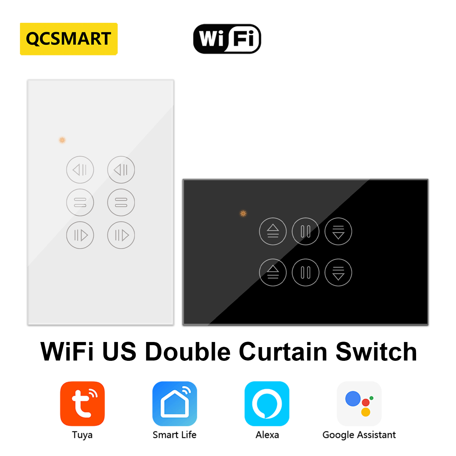 QCSMART WiFi Doppel Vorhang UN – Universal Remote Smart Home Bewertung und Preis