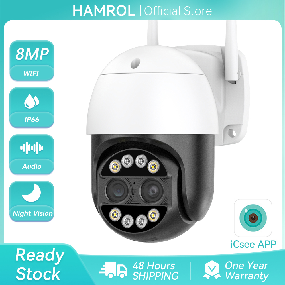 8MP PTZ WLAN-Kamera mit Doppel – Smart Home Camera Ezviz Bewertung und Preis