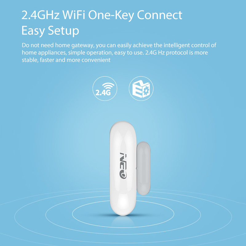 Tuya WiFi Tür- und Fenstersens – Wireless Door Sensor Bewertung und Preis