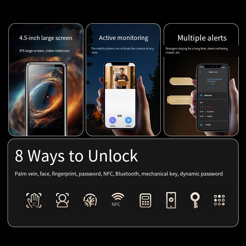 YN S11M Smart Home Digitales e – Smart Home Door Lock Bewertung und Preis